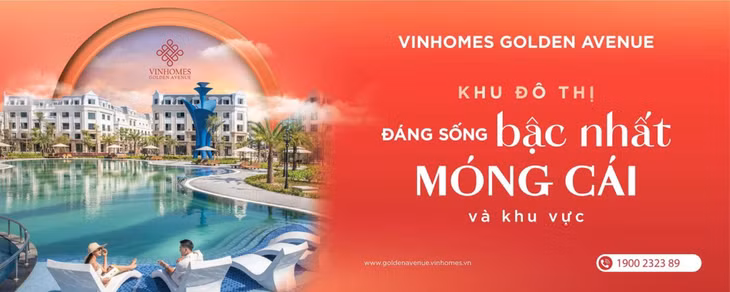 Vinhomes Golden Avenue – khu đô thị đáng sống bậc nhất Móng Cái đã trở thành dấu mốc đánh dấu sự phát triển của thành phố vùng biên.