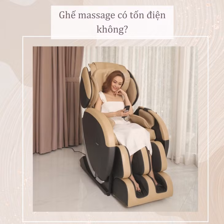 Ghế massage có tốn điện không? 3 mẹo sử dụng ghế tiết kiệm điện ảnh 1