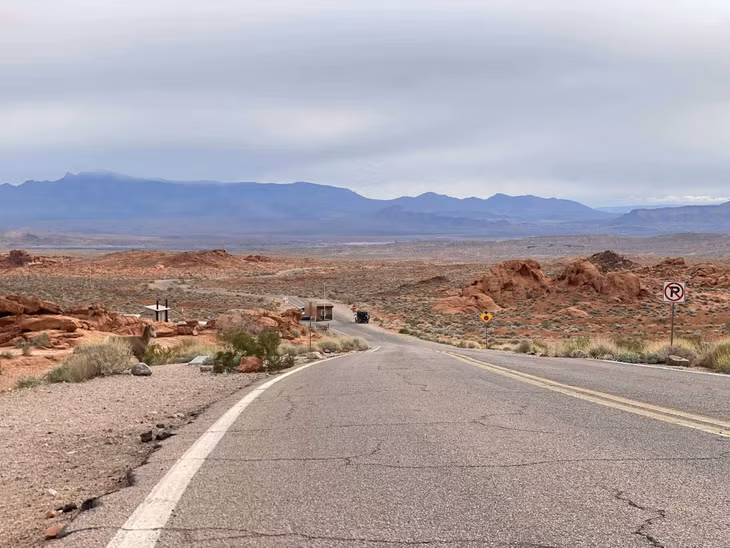 Valley of Fire State Park nằm ở phía Nam tiểu bang Nevada, Mỹ. Ảnh: Cao Việt Cường Cavicu