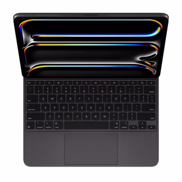 Magic Keyboard thế hệ mới giúp người dùng iPad có trải nghiệm như đang sử dụng một chiếc laptop MacBook hoàn chỉnh (Ảnh: Apple).