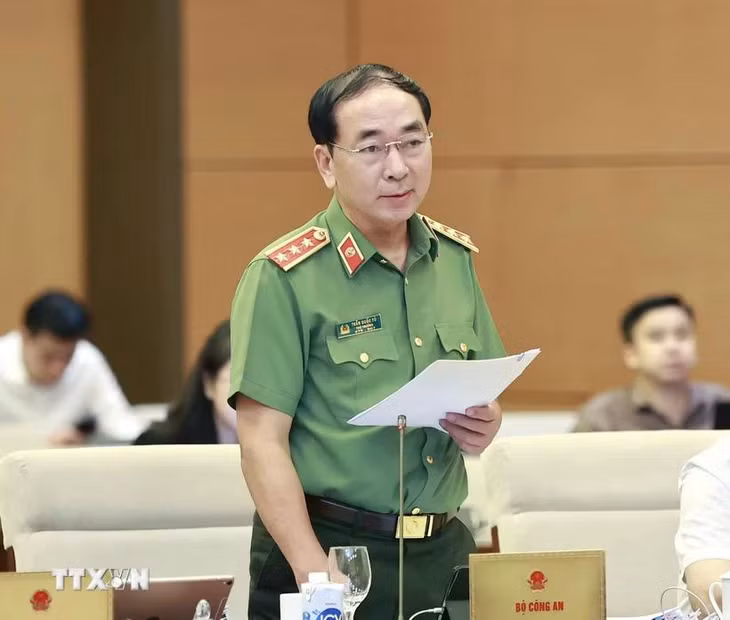Thứ trưởng Bộ Công an Trần Quốc Tỏ. (Ảnh: Doãn Tấn/TTXVN)