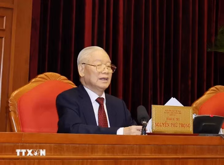 Tổng Bí thư Nguyễn Phú Trọng. (Ảnh: Trí Dũng/TTXVN)