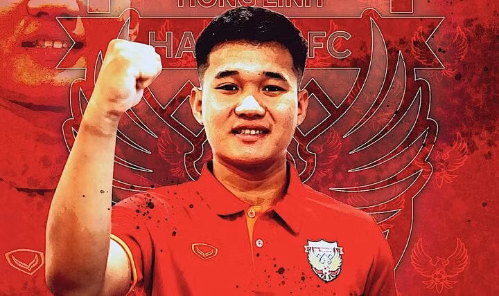 Nguyễn Trọng Dương được đưa lên đội 1 Hà Tĩnh.