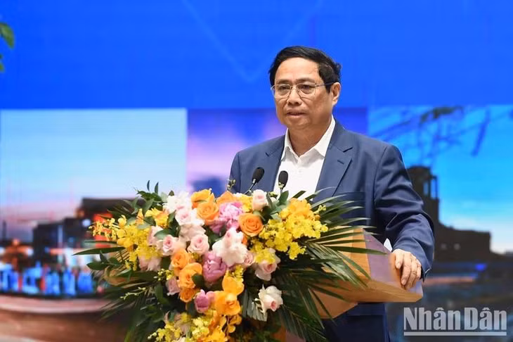 Thủ tướng Phạm Minh Chính phát biểu chỉ đạo hội nghị.