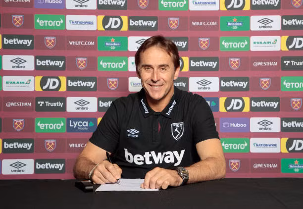 West Ham chính thức bổ nhiệm tân huấn luyện viên Julen Lopetegui.