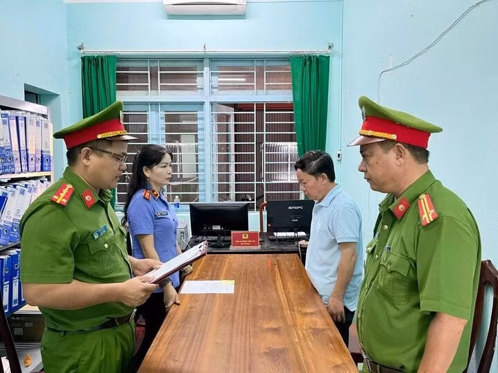 Lê Quang Hào bị khởi tố, bắt giam. (Ảnh: C.A)