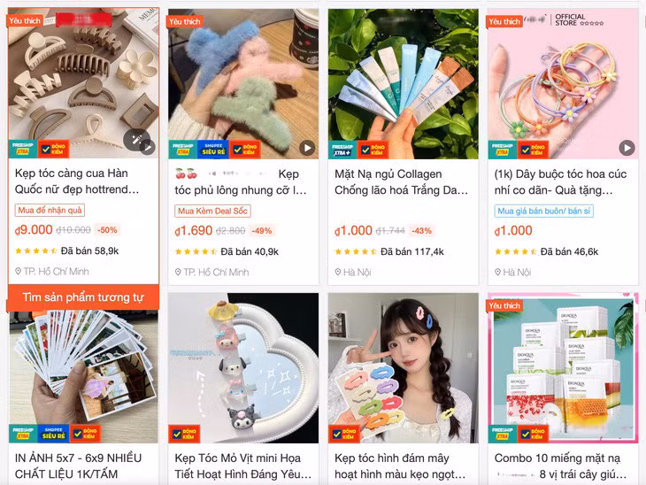 Ghiền săn sale là thói quen của không ít bạn trẻ - Ảnh chụp màn hình