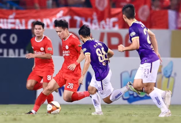 Hoàng Đức vẫn là 'linh hồn' trong lối chơi của Thể Công Viettel. Ảnh: CLB Thể Công Viettel.