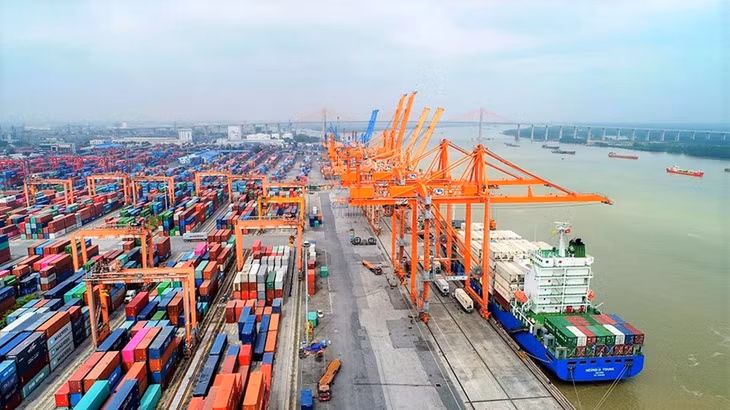 Phát triển logistics "xanh" là tiêu chí quan trọng đánh giá sự phát triển bền vững của toàn ngành logistics. (Ảnh minh họa)