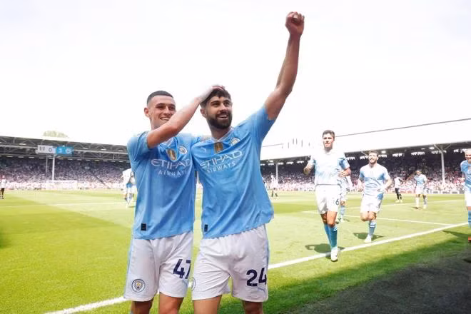 Josko Gvardiol và Phil Foden cùng lập công cho Manchester City. (Nguồn: The Guardian)