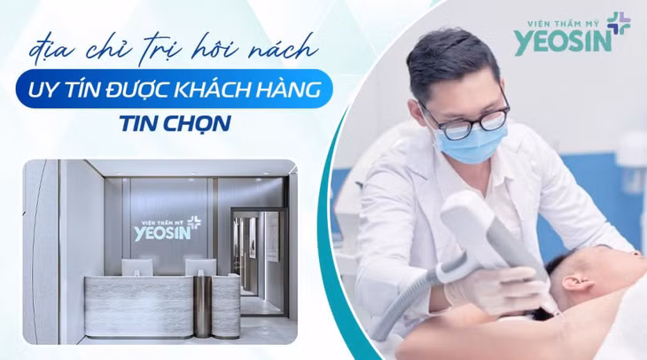 Yeosin trị hôi nách hiệu quả - Giải pháp thẩm mỹ an toàn, lấy lại tự tin ảnh 2 Yeosin trị hôi nách hiệu quả - Giải pháp thẩm mỹ an toàn, lấy lại tự tin ảnh 2