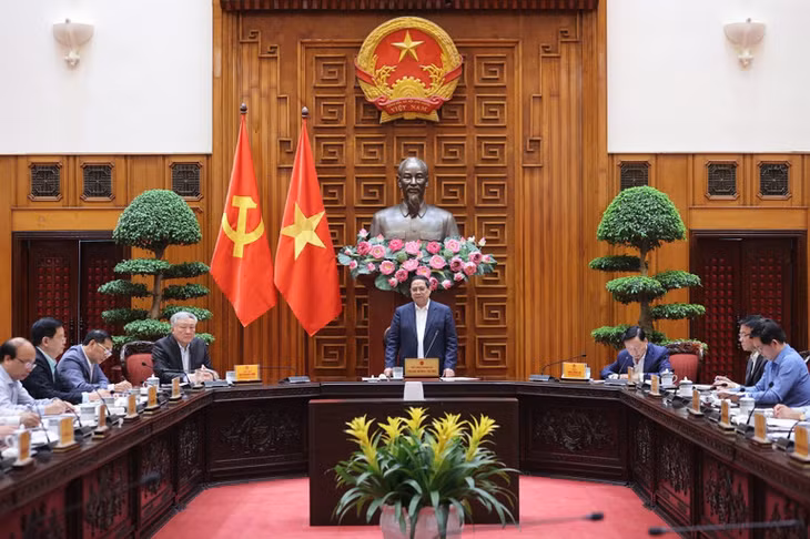 Quang cảnh cuộc họp. (Ảnh: TRẦN HẢI)