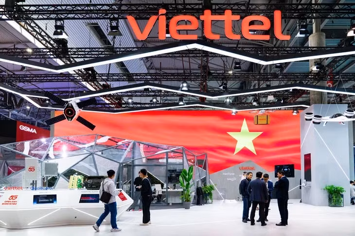 Toàn cảnh gian hàng Viettel tại MWC Barcelona 2026