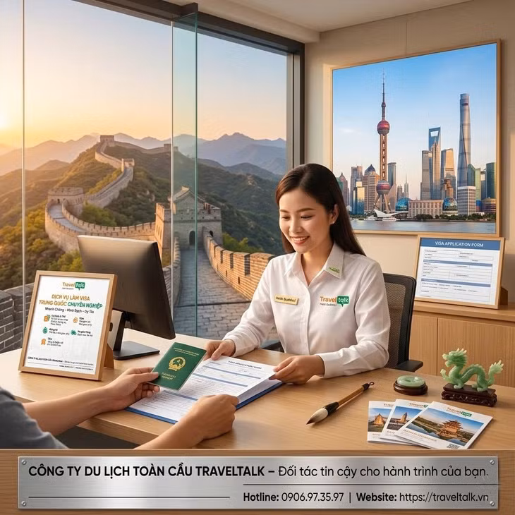TravelTalk Dịch vụ làm visa Trung Quốc chuyên nghiệp - nâng tầm hành trình ảnh 3