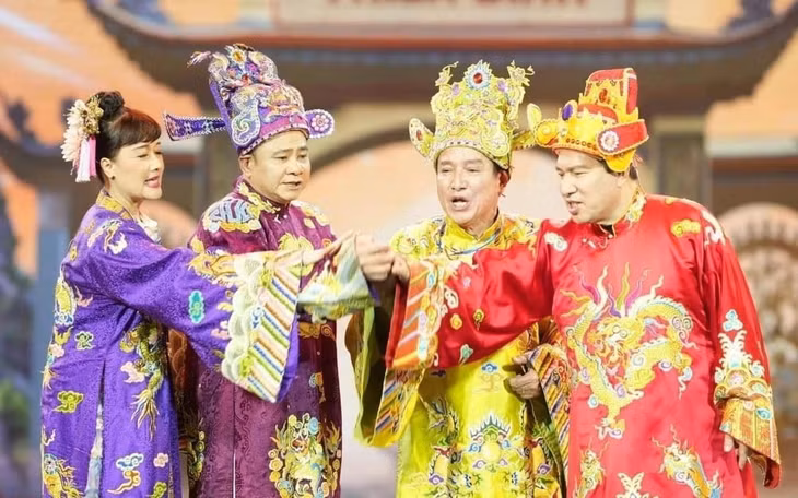 Táo Quân 2026 sẽ trở lại với khán giả trong tiểu phẩm “Hái hoa dân chủ“. Ảnh Nhà sản xuất