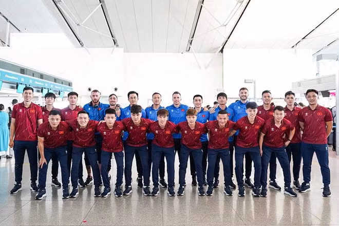 Tuyển futsal Việt Nam lên đường dự giải Đông Nam Á. Ảnh: Quốc Khanh