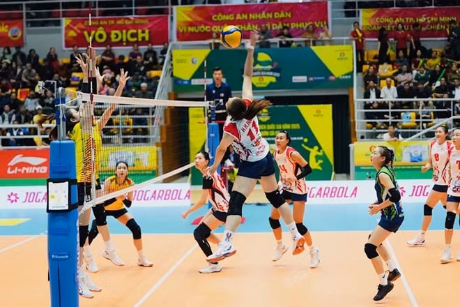 Cầu thủ bóng chuyền Việt Nam sẽ thi đấu giải quốc gia từ tháng 4 sắp tới. Ảnh: VFV