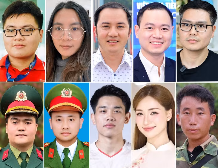 10 Gương mặt trẻ Việt Nam tiêu biểu năm 2025 - Ảnh: BTC