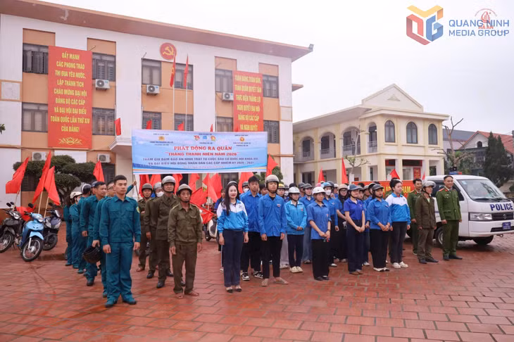 Đoàn thanh niên, Hội LHPN phường Hà An phối hợp cùng Công an phường và Ban chỉ huy Quân sự phường ra quân triển khai đợt cao điểm đảm bảo ANTT phục vụ cuộc bầu cử Đại biểu Quốc hội khoá XVI và HĐND nhiệm kỳ 2026- 2031.