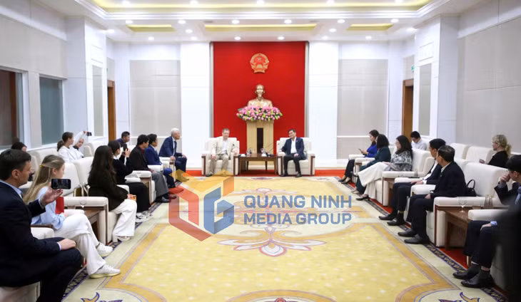Quang cảnh buổi tiếp (3-2026). Ảnh: Minh Hà