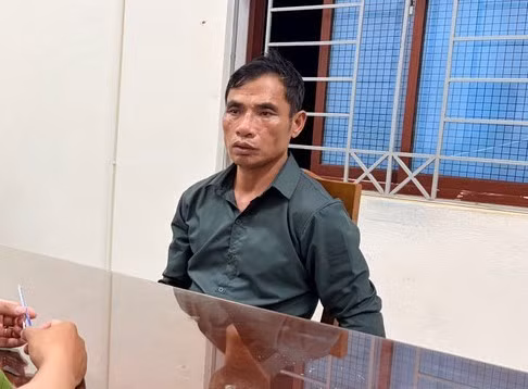 Thành bị bắt, cơ quan Công an lấy lời khai, mở rộng điều tra. Ảnh: Ngọc Văn