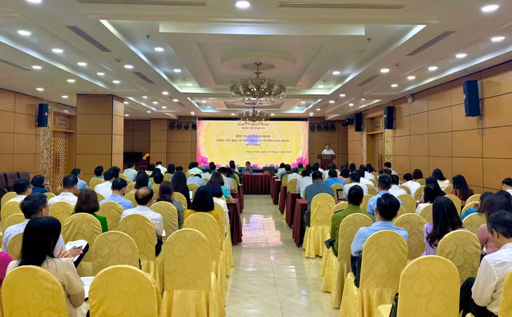 Quang cảnh hội nghị.