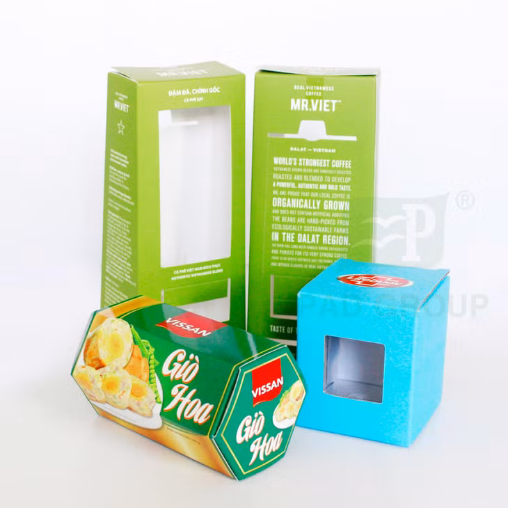 Hộp giấy giúp tăng độ nhận diện, truyền tải thông điệp và tăng hiệu quả truyền thông của doanh nghiệp.