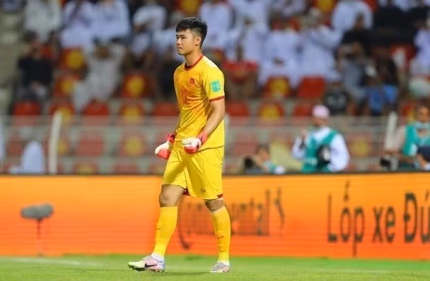 Thủ môn Văn Toản đã có nhiều kinh nghiệm thi đấu quốc tế cho U23 Việt Nam lẫn tuyển Việt Nam. Ảnh: AFC