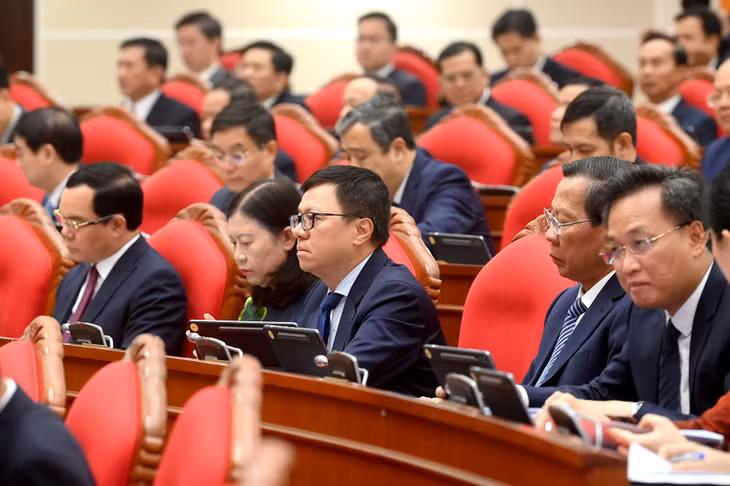 Các đại biểu dự phiên khai mạc hội nghị. (Ảnh: ĐĂNG KHOA)