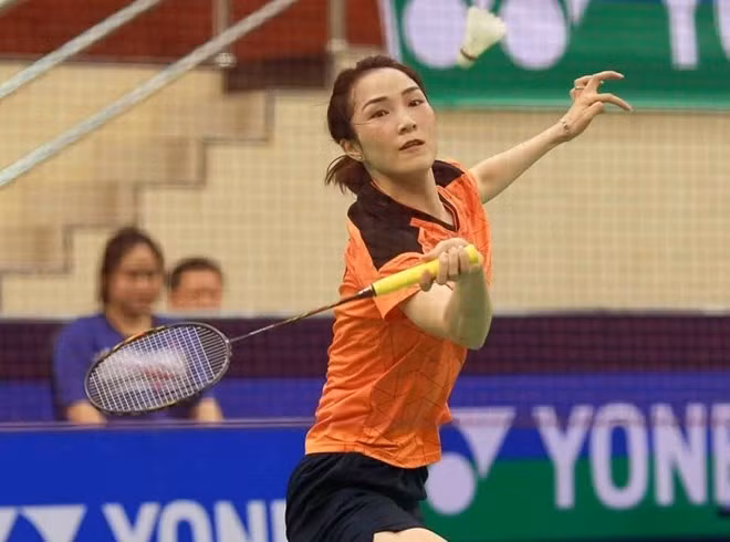 Tay vợt Vũ Thị Trang có suất tham dự vòng loại đơn nữ giải cầu lông Vietnam International Challenge 2026. Ảnh: Thanh Vũ