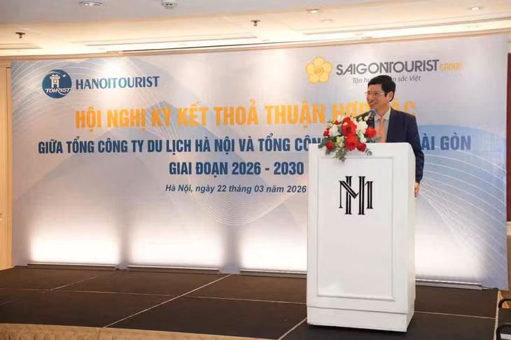 Thứ trưởng Bộ Văn hóa, Thể thao và Du lịch Hồ An Phong phát biểu tại sự kiện. Ảnh: Kim Oanh
