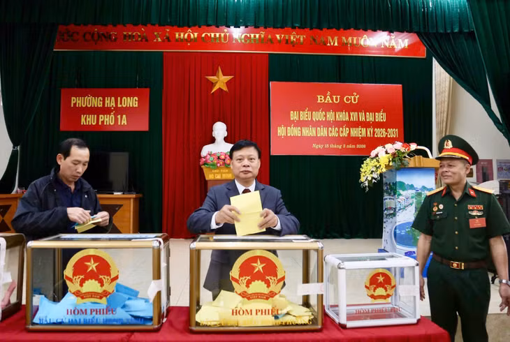 Mỗi lá phiếu bầu của cử tri thể hiện tinh thần trách nhiệm, niềm tin và kỳ vọng vào những đại biểu xứng đáng đại diện cho ý chí, nguyện vọng của nhân dân vào Quốc hội khóa XVI và Hội đồng nhân dân các cấp nhiệm kỳ 2026-2031.