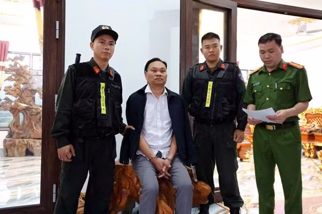 Nhiều đối tượng cộm cán ở Phú Thọ bị bắt giữ. Ảnh: Công an Phú Thọ