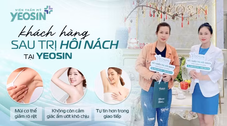 Yeosin trị hôi nách hiệu quả - Giải pháp thẩm mỹ an toàn, lấy lại tự tin ảnh 5 Yeosin trị hôi nách hiệu quả - Giải pháp thẩm mỹ an toàn, lấy lại tự tin ảnh 5