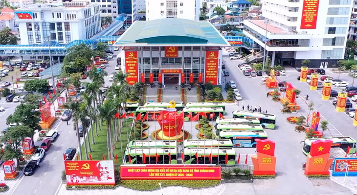 Đại hội đại biểu Đảng bộ tỉnh lần thứ XVI, nhiệm kỳ 2025-2030 diễn ra tại Trung tâm Tổ chức hội nghị tỉnh (phường Hạ Long).