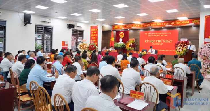 HĐND phường Hà Lầm tổ chức kỳ họp thứ nhất, nhiệm kỳ 2021-2026.