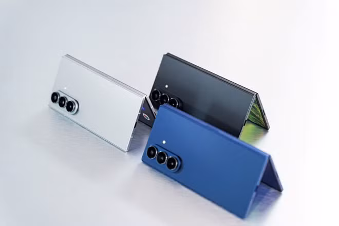 Samsung Galaxy Z Fold 7 là sản phẩm đang bán chạy của Samsung. Ảnh: Tân Nguyễn