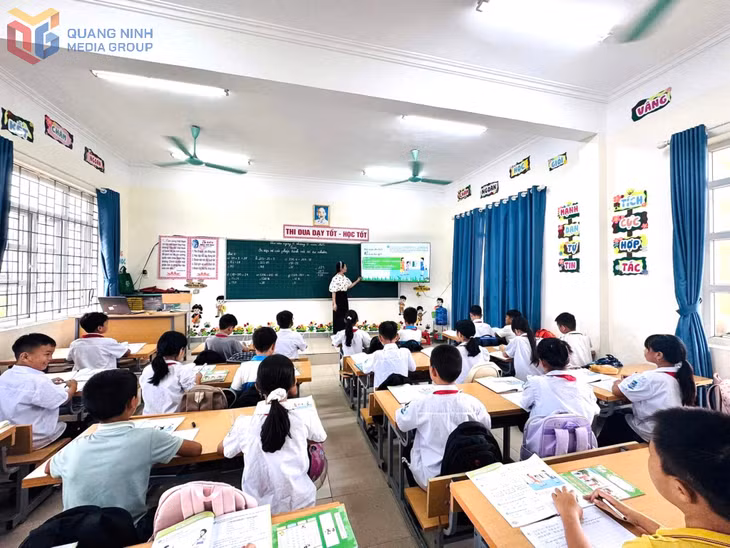 Các trường tổ chức học 2 buổi/ngày