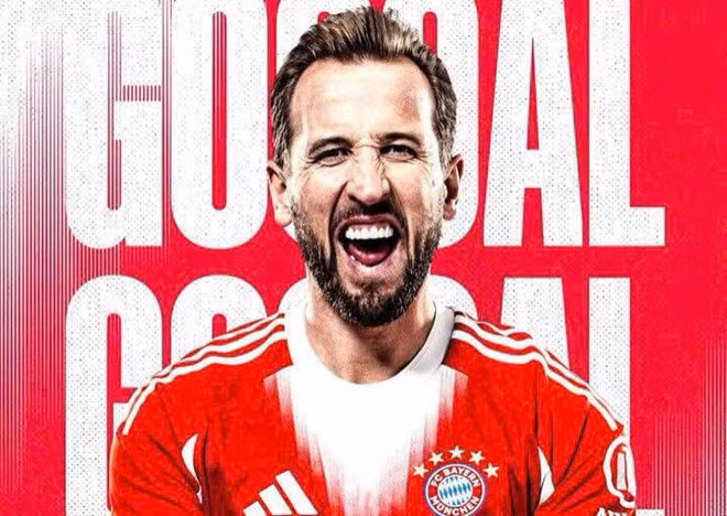 Harry Kane tiếp tục phong độ ấn tượng trong màu áo Bayern Munich. Ảnh: FCB