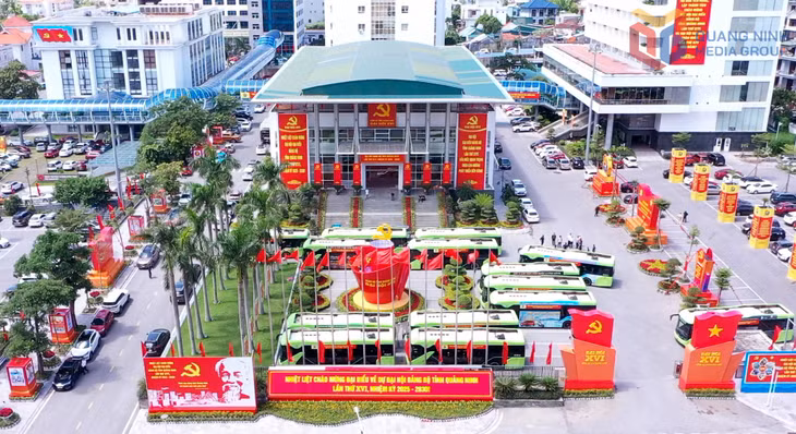 Đại hội Đại biểu Đảng bộ tỉnh lần thứ XVI, nhiệm kỳ 2025-2030 diễn ra tại Trung tâm Tổ chức Hội nghị tỉnh (phường Hạ Long).
