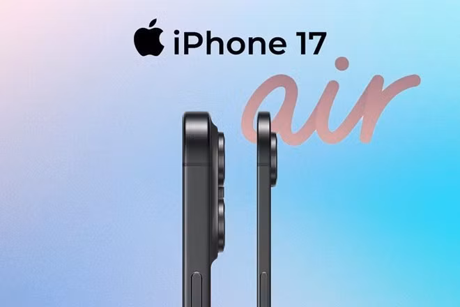 Từ MacBook Air đến iPhone Air, Apple tái định nghĩa về thiết bị mỏng nhẹ. Đồ họa: Vũ Linh