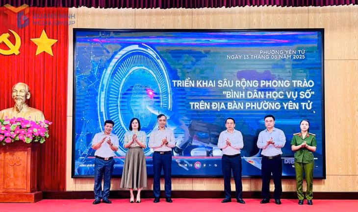 Phường Yên Tử phát động phong trào “Bình dân học vụ số”.
