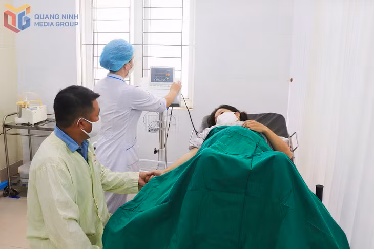 Phòng sinh thân thiện tại Trung tâm Y tế Đầm Hà.