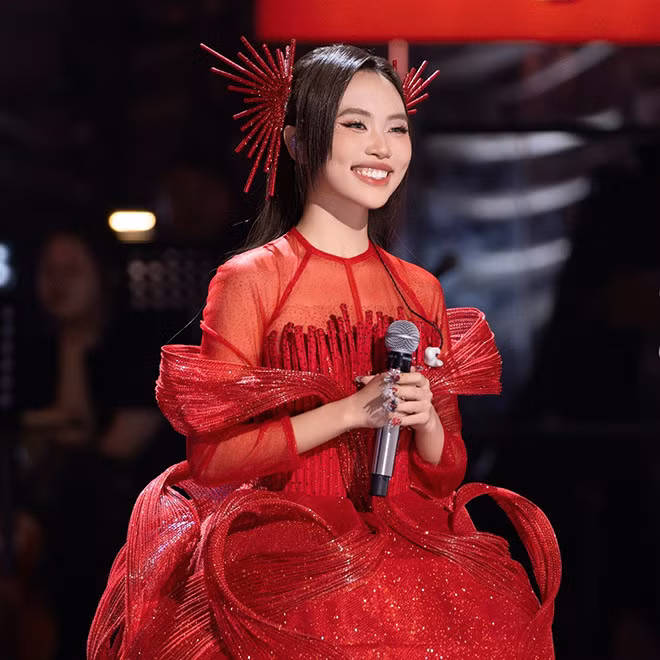 Phương Mỹ Chi đoạt hạng 3 chung kết thi âm nhạc châu Á “Sing! Asia” tổ chức tại Trung Quốc. Ảnh: Nhân vật cung cấp