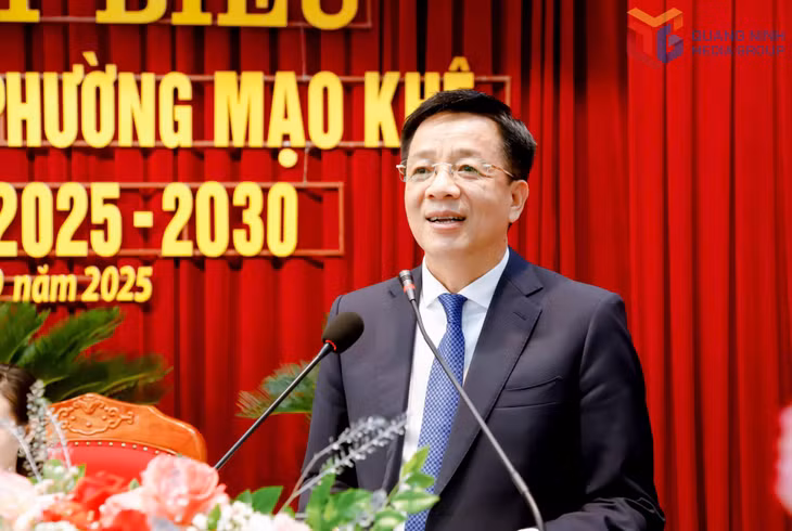 Đồng chí Nguyễn Văn Hồi, Ủy viên Ban Thường vụ Tỉnh ủy, Chủ tịch Ủy ban MTTQ tỉnh phát biểu chỉ đạo tại Đại hội.