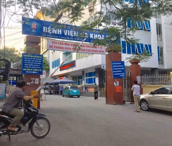 Bệnh viện Đa khoa Bắc Ninh số 1 - nơi xảy ra vụ việc xe cứu thương thu 21 triệu đồng của bệnh nhân. Ảnh: Huyền Giang
