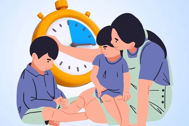 Những thách thức khi dành thời gian riêng cho trẻ em. Đồ họa: Thiện Nhân