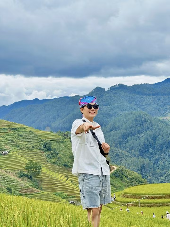 Cánh đồng lúa ở Mù Cang Chải từng lọt top ruộng bậc thang đẹp nhất thế giới. Ảnh: Lương Anh Hiếu