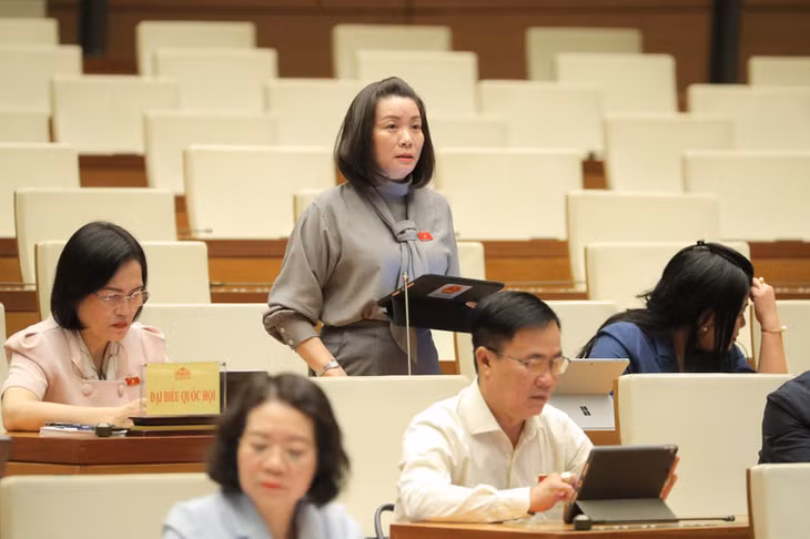 Đại biểu Quốc hội Nguyễn Minh Tâm. (Ảnh: DUY LINH)