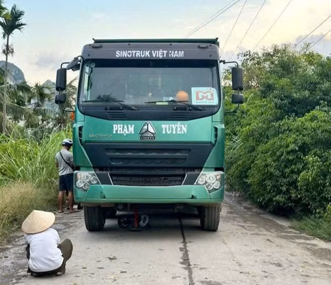 Hiện trường vụ việc. Ảnh: Ban An toàn giao thông TP Hải Phòng.